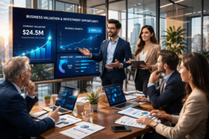 It depends on business type, but DCF and market comparison are common.