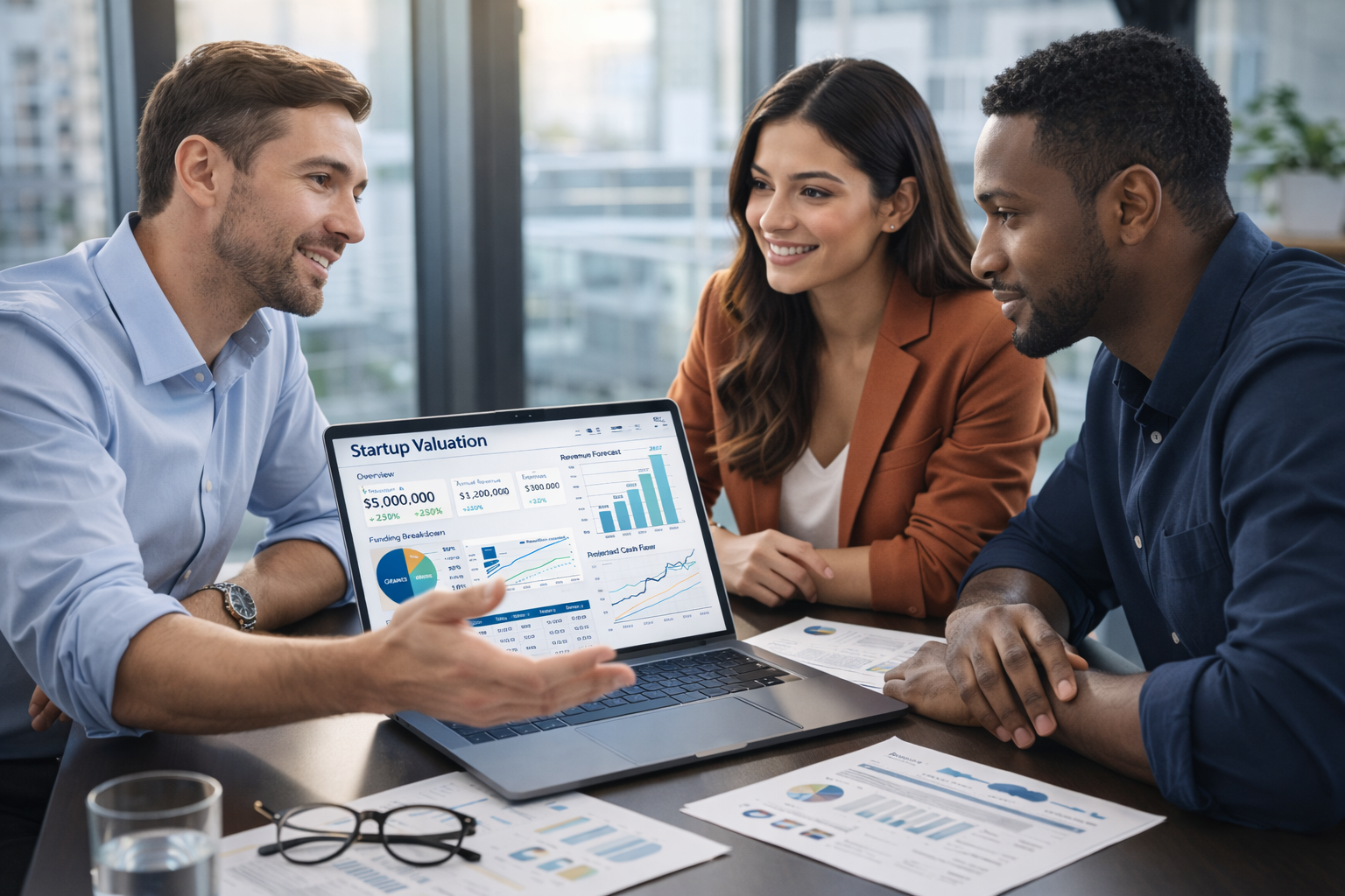 startup valuation services USA